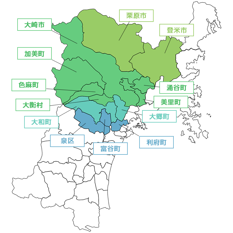 灯油宅配地域
